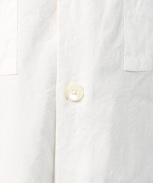 TOMORROWLAND (トゥモローランド)の「リネンビスコース レギュラーカラーシャツ(シャツ/ブラウス・メンズ・グリーン/ホワイト/バーガンディー/ダークブルー/ネイビー/ブラウン・S/M)」の20枚目の写真