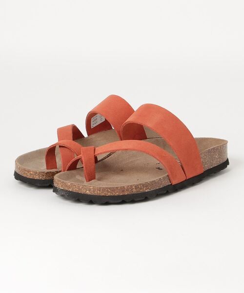 penta（ペンタ）の「PENTA/別注スエードクロストングサンダル（サンダル・レディース・グレー系その他4/ブラック/レッド/カーキ・38/37/36）」の4枚目の写真