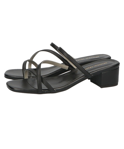 ORiental TRaffic(オリエンタルトラフィック)の「ナローストラップミュールサンダル/11236(サンダル・レディース・ブラック/オレンジ/グレー・3L/L/S/LL/SS/M)」の8枚目の写真