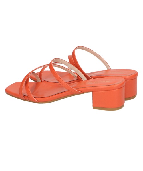 ORiental TRaffic(オリエンタルトラフィック)の「ナローストラップミュールサンダル/11236(サンダル・レディース・ブラック/オレンジ/グレー・3L/L/S/LL/SS/M)」の13枚目の写真