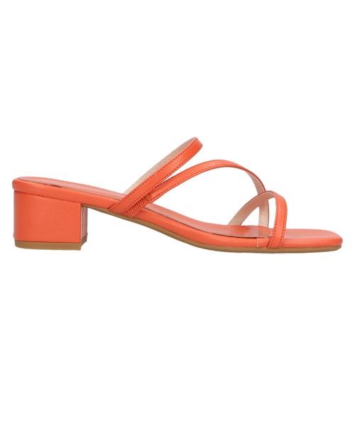 ORiental TRaffic(オリエンタルトラフィック)の「ナローストラップミュールサンダル/11236(サンダル・レディース・ブラック/オレンジ/グレー・3L/L/S/LL/SS/M)」の15枚目の写真