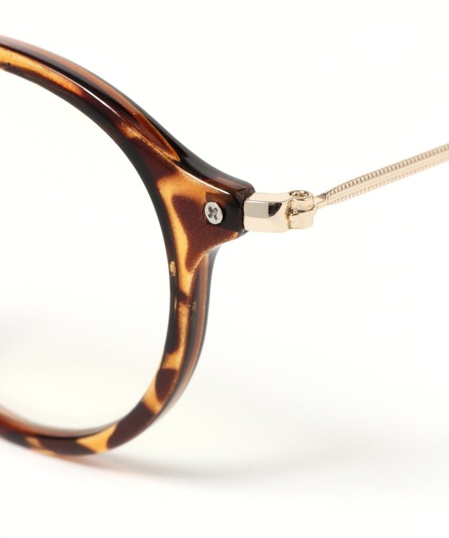 GLOBAL WORK（グローバルワーク）の「UVカットアソートPCメガネ/941340（メガネ・レディース・ブラウン/ブラック/ゴールド・FREE）」の8枚目の写真
