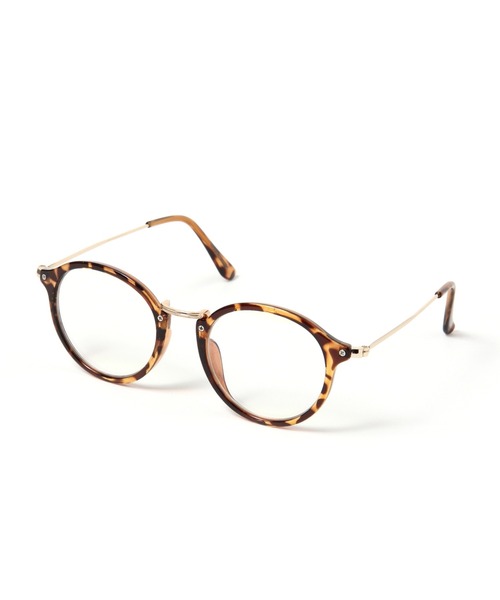 GLOBAL WORK（グローバルワーク）の「UVカットアソートPCメガネ/941340（メガネ・レディース・ブラウン/ブラック/ゴールド・FREE）」の6枚目の写真