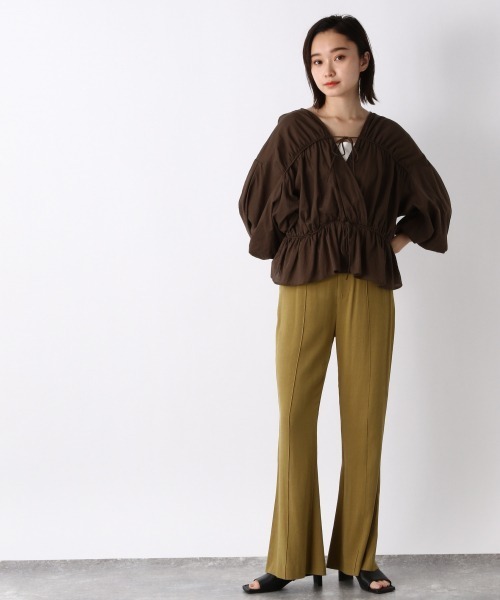 JEANASIS（ジーナシス）の「カバーヒールミヒールュールサンダル/952098（サンダル・レディース・ブラック/イエロー・MEDIUM/LARGE）」の8枚目の写真