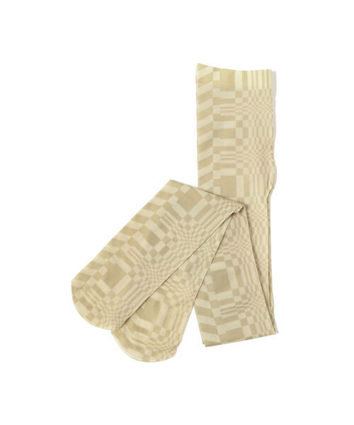 Ray BEAMS（レイビームス）の「Ray BEAMS / オプティカル タイツ（タイツ/ストッキング・レディース・ベージュ/ミント・ONE SIZE）」の7枚目の写真