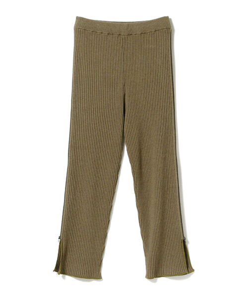 BEAMS BOY(ビームスボーイ)の「BEAMS BOY / ワイド リブ パンツ(その他パンツ・レディース・グレー/オリーブ・1/0)」の17枚目の写真