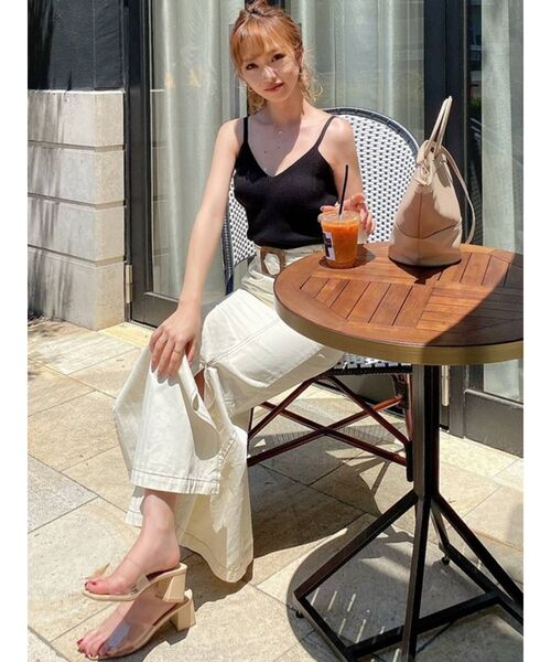 RESEXXY（リゼクシー）の「サークルハンドル切替バッグ（ハンドバッグ・レディース・ブラウン/アイボリー・FREE）」の10枚目の写真