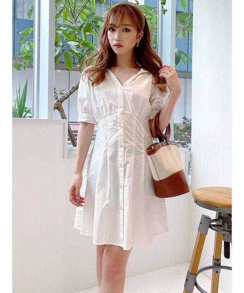 RESEXXY（リゼクシー）の「サークルハンドル切替バッグ（ハンドバッグ・レディース・ブラウン/アイボリー・FREE）」の16枚目の写真