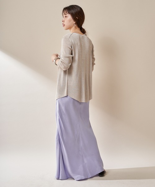 SHENERY（シーナリー）の「フィブリルツイルマーメイドスカート（スカート・レディース・ボルドー/ラベンダー/ライトピンク・38/36）」の15枚目の写真