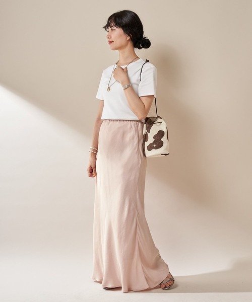 SHENERY（シーナリー）の「フィブリルツイルマーメイドスカート（スカート・レディース・ボルドー/ラベンダー/ライトピンク・38/36）」の22枚目の写真