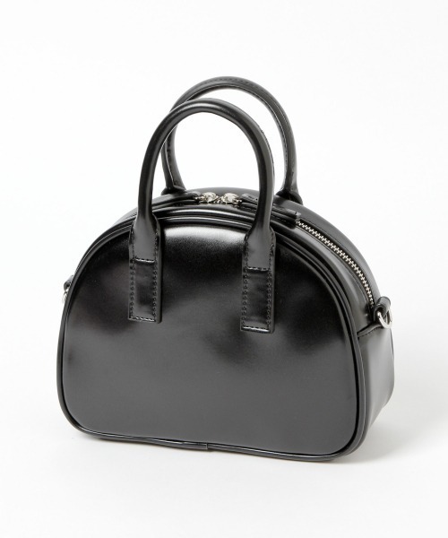 LOWRYS FARM(ローリーズファーム)の「2WAYミニボストンバッグ 958286(ボストンバッグ・レディース・ブラック/ダークブラウン/アイボリー・FREE)」の7枚目の写真