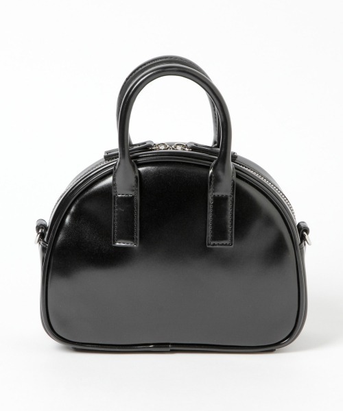 LOWRYS FARM(ローリーズファーム)の「2WAYミニボストンバッグ 958286(ボストンバッグ・レディース・ブラック/ダークブラウン/アイボリー・FREE)」の9枚目の写真