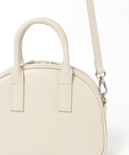 LOWRYS FARM(ローリーズファーム)の「2WAYミニボストンバッグ 958286(ボストンバッグ・レディース・ブラック/ダークブラウン/アイボリー・FREE)」の10枚目の写真