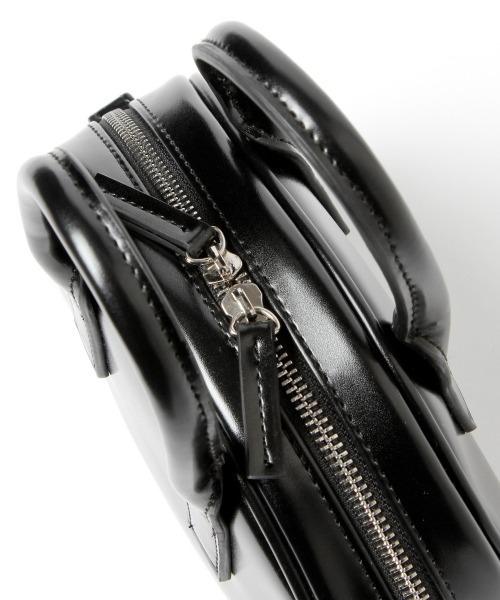 LOWRYS FARM(ローリーズファーム)の「2WAYミニボストンバッグ 958286(ボストンバッグ・レディース・ブラック/ダークブラウン/アイボリー・FREE)」の16枚目の写真