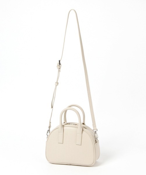 LOWRYS FARM(ローリーズファーム)の「2WAYミニボストンバッグ 958286(ボストンバッグ・レディース・ブラック/ダークブラウン/アイボリー・FREE)」の4枚目の写真