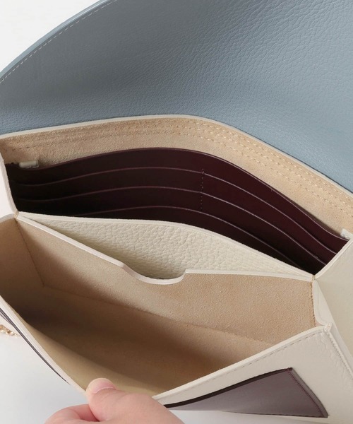 OAD NEW YORK（オーエーディーニューヨーク）の「OAD NEW YORK　ASSEMBLY CHAIN BAG（ショルダーバッグ・レディース・ライトブルー・-）」の8枚目の写真