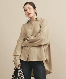 BEAUTY&YOUTH UNITED ARROWS | BY バックギャザーレギュラーカラーシャツ -ウォッシャブル- ∴(シャツ/ブラウス)