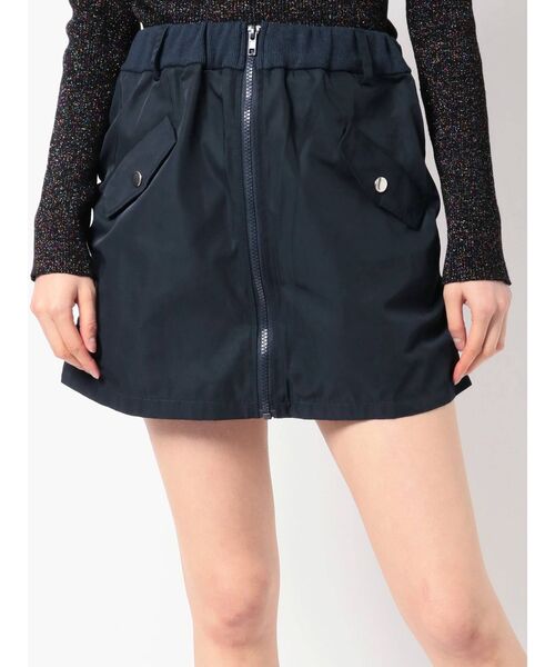 jouetie（ジュエティ）の「MA-1 スカパン（スカート・レディース・ブラック/ボルドー/ネイビー/カーキ・MEDIUM）」の5枚目の写真