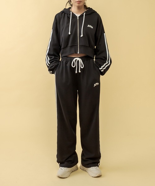 RASVOA(ラスボア)の「【セットアップ着用可】2ラインストレートパンツ(その他パンツ・レディース・グリーン/グレー/ブラック・FREE)」の8枚目の写真