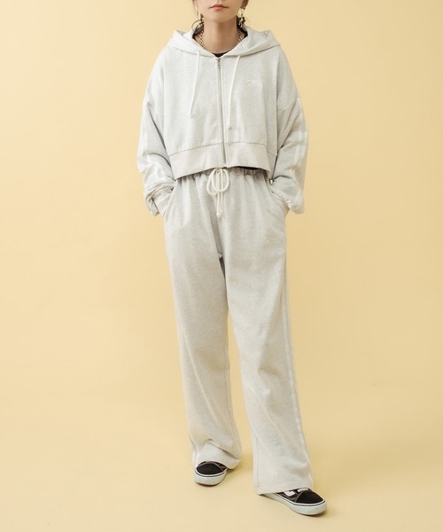 RASVOA(ラスボア)の「【セットアップ着用可】2ラインストレートパンツ(その他パンツ・レディース・グリーン/グレー/ブラック・FREE)」の5枚目の写真