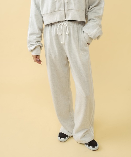 RASVOA(ラスボア)の「【セットアップ着用可】2ラインストレートパンツ(その他パンツ・レディース・グリーン/グレー/ブラック・FREE)」の15枚目の写真