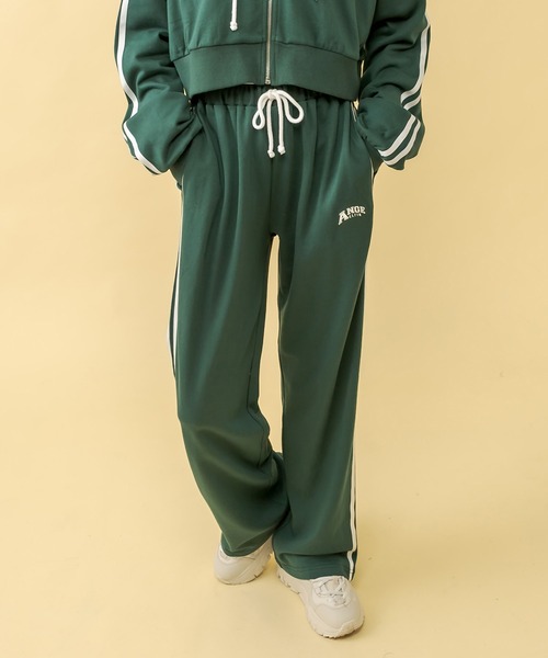 RASVOA(ラスボア)の「【セットアップ着用可】2ラインストレートパンツ(その他パンツ・レディース・グリーン/グレー/ブラック・FREE)」の11枚目の写真