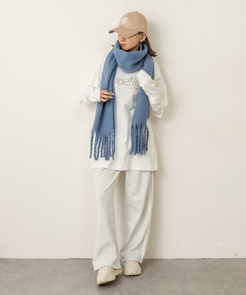 RASVOA(ラスボア)の「【セットアップ着用可】2ラインストレートパンツ(その他パンツ・レディース・グリーン/グレー/ブラック・FREE)」の21枚目の写真