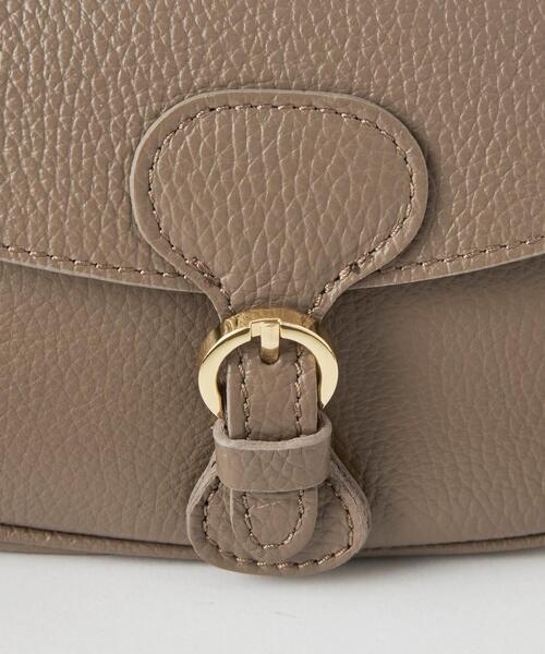 LAURA DI MAGGIO（ローラディマッジオ）の「＜LAURA DI MAGGIO（ラウラ ディ マッジオ）＞ ベルトフラップ ミニ ショルダーバッグ（ショルダーバッグ・レディース・ブラック/モカ/ライトピンク・FREE）」の9枚目の写真