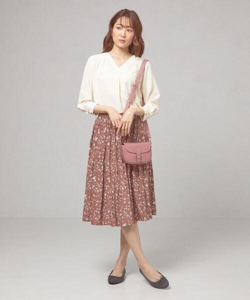 LAURA DI MAGGIO（ローラディマッジオ）の「＜LAURA DI MAGGIO（ラウラ ディ マッジオ）＞ ベルトフラップ ミニ ショルダーバッグ（ショルダーバッグ・レディース・ブラック/モカ/ライトピンク・FREE）」の14枚目の写真