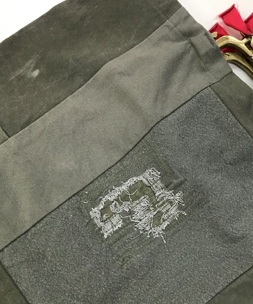 BEARDSLEY（ビアズリー）の「パッチワークトート（トートバッグ・レディース・カーキ・FREE）」の9枚目の写真