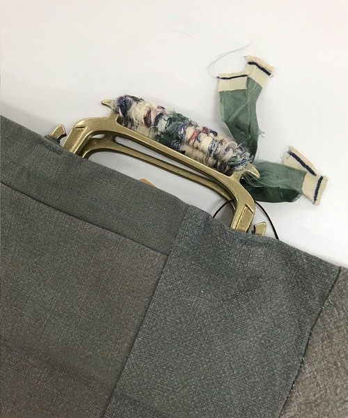 BEARDSLEY（ビアズリー）の「パッチワークトート（トートバッグ・レディース・カーキ・FREE）」の6枚目の写真