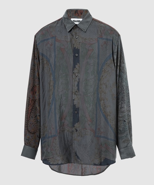 MAGLIANO（マリアーノ）の「SURPLUS FOULARD PATCH SHIRT（シャツ/ブラウス・メンズ・ブラウン系その他/その他/ブルー系その他・S/M）」の2枚目の写真