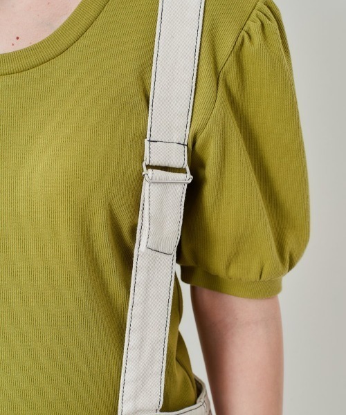 cepo（セポ）の「サロペットパンツ（デニムパンツ・レディース・チャコールグレー/オフホワイト・M）」の15枚目の写真