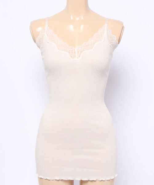 TORY BURCH Lace-Trim Dress 煙たい レーストリム 長袖ドレス