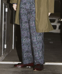 GLOSTER | パジャマカンフーパンツ　デニム/ペイズリー/花柄(その他パンツ)