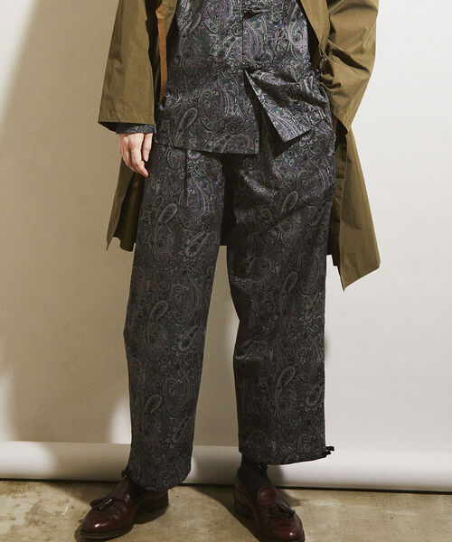 GLOSTER（グロスター）の「【GLOSTER/グロスター】パジャマカンフーパンツ　デニム/ペイズリー/花柄（その他パンツ・メンズ・インディゴブルー/ブラック系その他/グレー系その他・MEDIUM/LARGE）」の16枚目の写真