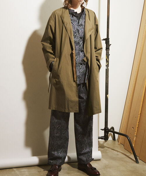 GLOSTER（グロスター）の「【GLOSTER/グロスター】パジャマカンフーパンツ　デニム/ペイズリー/花柄（その他パンツ・メンズ・インディゴブルー/ブラック系その他/グレー系その他・MEDIUM/LARGE）」の12枚目の写真