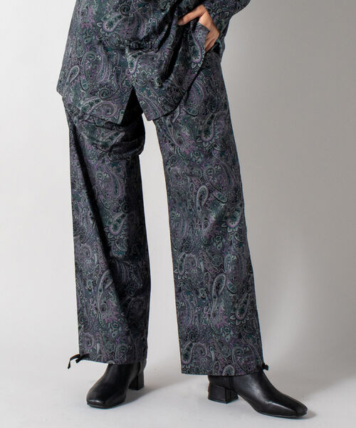 GLOSTER（グロスター）の「【GLOSTER/グロスター】パジャマカンフーパンツ　デニム/ペイズリー/花柄（その他パンツ・メンズ・インディゴブルー/ブラック系その他/グレー系その他・MEDIUM/LARGE）」の14枚目の写真
