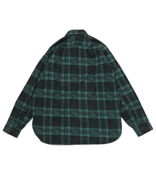 WILD LIFE TAILOR Adam et Rope'（ワイルドテーラーアダムエロペ　）の「【WILD LIFE TAILOR】ライトネル チェックシャツ（シャツ/ブラウス・メンズ・グリーン/ダークブラウン・M/L）」の12枚目の写真