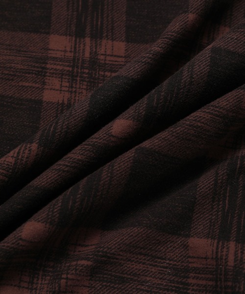 WILD LIFE TAILOR Adam et Rope'（ワイルドテーラーアダムエロペ　）の「【WILD LIFE TAILOR】ライトネル チェックシャツ（シャツ/ブラウス・メンズ・グリーン/ダークブラウン・M/L）」の11枚目の写真