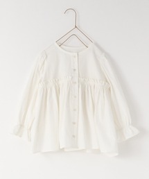 LOWRYS FARM | コットンギャザーキリカエブラウス　219083(シャツ/ブラウス)
