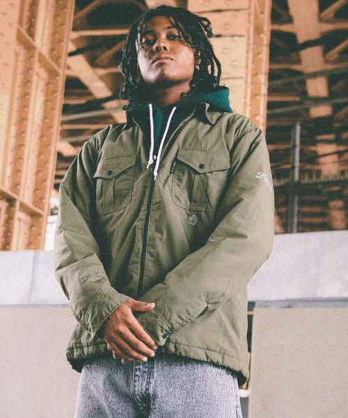 Back Channel（バックチャンネル）の「Back Channel × Prillmal SHIRT JACKET（その他アウター・メンズ・ネイビー/オリーブドラブ・SMALL/MEDIUM/LARGE/X-LARGE）」の19枚目の写真