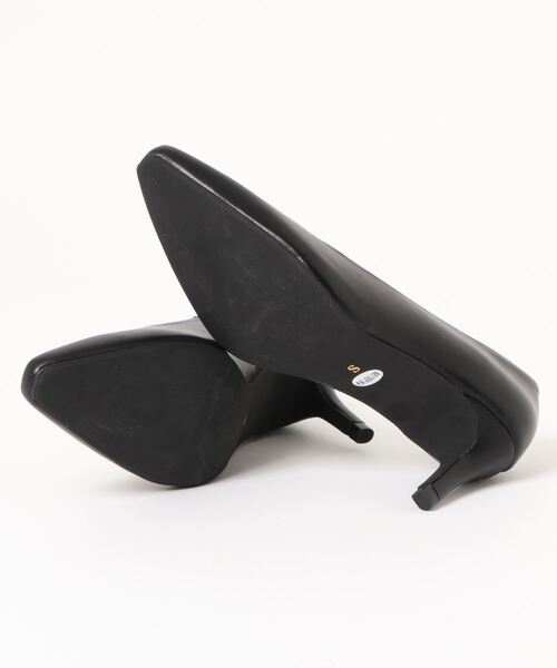 SUNNY ROOM（サニールーム）の「【キレイめ】スクエアトゥ　ミドルヒールパンプス　7534（パンプス・レディース・ブラック系その他/パイソン/ブラック/ダークベージュ・M/L/LL/S）」の6枚目の写真