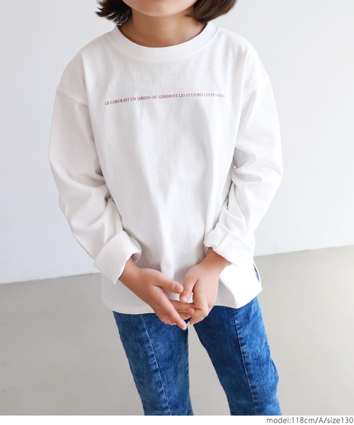 coca（coca）（コカ）の「キッズ 親子お揃いアソートプリントロンTee（Tシャツ/カットソー・キッズ・ホワイト系その他/ブラック/カーキ/ホワイト・130/110/120/100）」の18枚目の写真