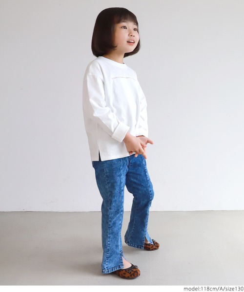 coca（coca）（コカ）の「キッズ 親子お揃いアソートプリントロンTee（Tシャツ/カットソー・キッズ・ホワイト系その他/ブラック/カーキ/ホワイト・130/110/120/100）」の19枚目の写真