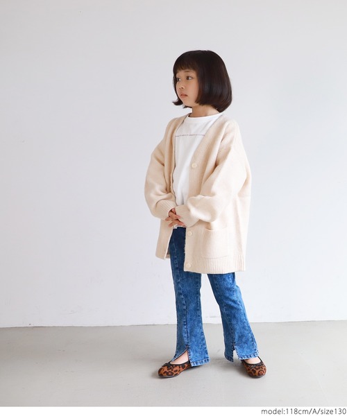 coca（coca）（コカ）の「キッズ 親子お揃いアソートプリントロンTee（Tシャツ/カットソー・キッズ・ホワイト系その他/ブラック/カーキ/ホワイト・130/110/120/100）」の20枚目の写真