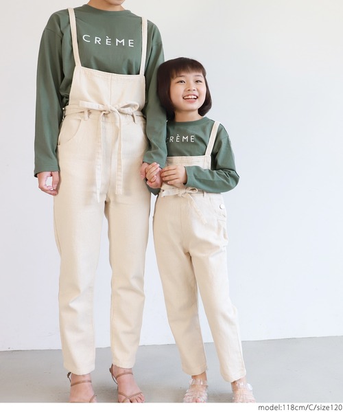 coca（coca）（コカ）の「キッズ 親子お揃いアソートプリントロンTee（Tシャツ/カットソー・キッズ・ホワイト系その他/ブラック/カーキ/ホワイト・130/110/120/100）」の10枚目の写真