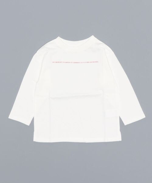 coca（coca）（コカ）の「キッズ 親子お揃いアソートプリントロンTee（Tシャツ/カットソー・キッズ・ホワイト系その他/ブラック/カーキ/ホワイト・130/110/120/100）」の16枚目の写真