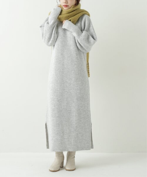 RAY CASSIN（レイカズン）の「起毛フリンジマフラー（マフラー・レディース・ブルー/ブラウン/キナリ/イエロー・FREE）」の11枚目の写真