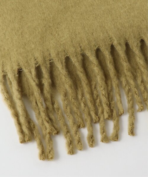 RAY CASSIN（レイカズン）の「起毛フリンジマフラー（マフラー・レディース・ブルー/ブラウン/キナリ/イエロー・FREE）」の16枚目の写真